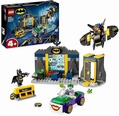 The Batcave With Batman , Batgirl and Joker